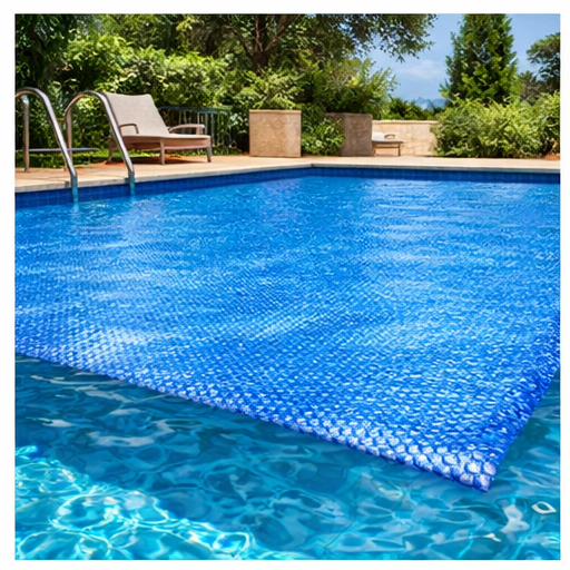 Capa Térmica Piscina 500 Micras Reduz Evaporação e Mantém Aquecida Economia Resistência