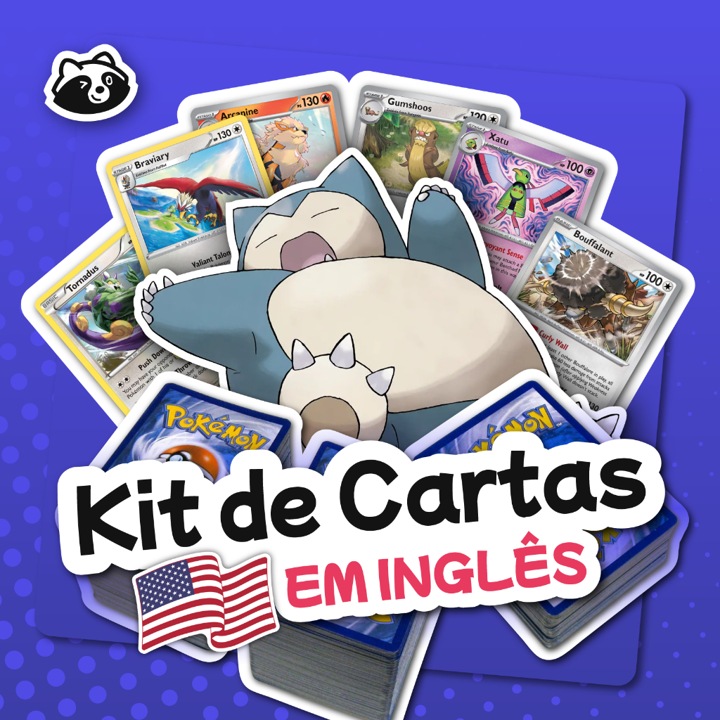 50 Cartas Pokémon em INGLÊS ORIGINAIS com BRILHANTES Foil, Reverse, Holografica, Brilhante, Rara