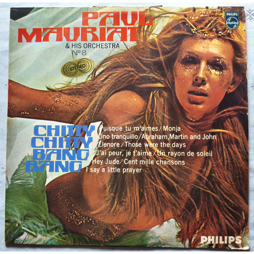 LP Vinil - Paul Mauriat - N°8 Chitty Chitty Bang bang