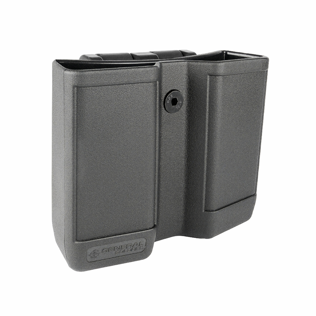 Porta Carregador Duplo FAST 9mm .40 e 380 Para Cinto Tático Para Cinto  - Sistema Fast Engate Rápido  – General Coldres