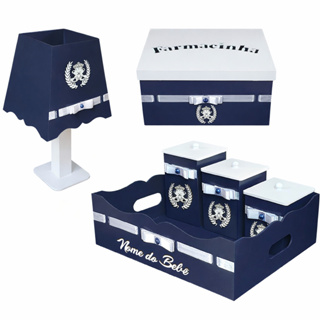 Kit Bebê Urso Ramos Branco Madeira MDF Personalizado com nome do Bebê Montado a pronta entrega em Oferta na Shopee