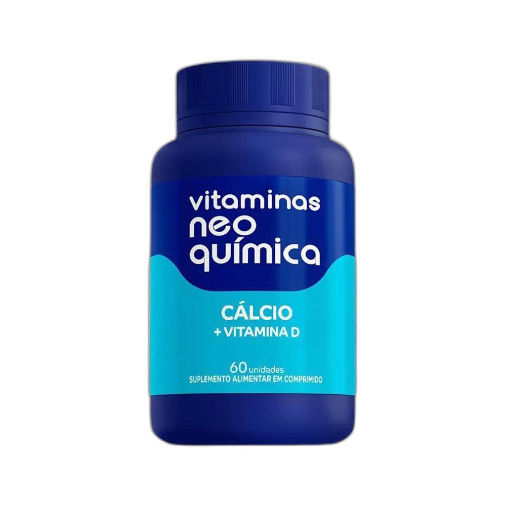 Suplemento Cálcio + Vitamina D 60 Cápsulas - Neo Química
