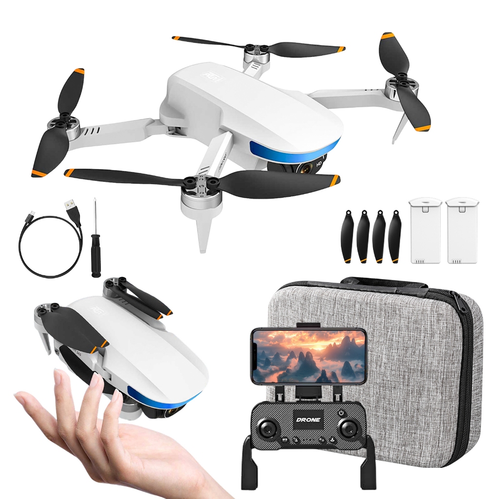 LSRC S6s Drone com GPS，Câmara de voo Wifi 4k Ultra Hd  Aventura ao ar livre,Controle de voo,Duração 25 minutos