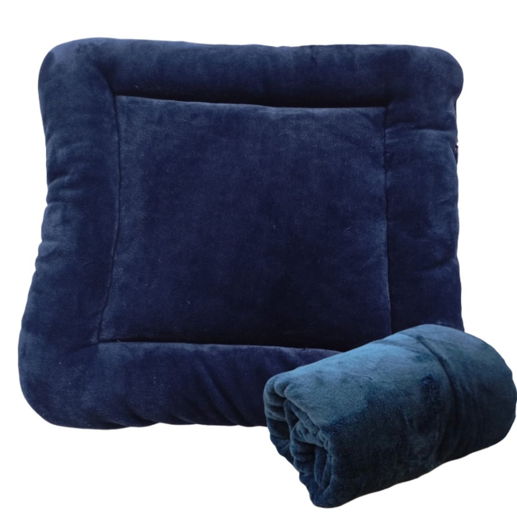 cama pet caminha colchão pets pequenos colchão pra cachorro ou gato 45x45cm +mantinha