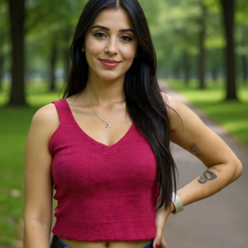 Cropped Feminino Básica Tendêncial Verão Regata Tricot