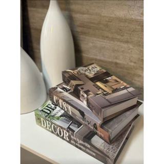 Kit Com 3 Livros Fake Livro de Mesa Caixa Organizadora Porta Objeto Decorativo em Oferta na Shopee
