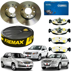 Jogo Disco E Pastilha Gm Corsa Classic 1.0 2010 2011 2012