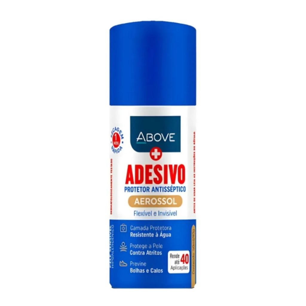 ADESIVO PROTETOR ANTISSÉPTICO INVISÍVEL EM SPRAY ABOVE 50ml em Oferta na Shopee