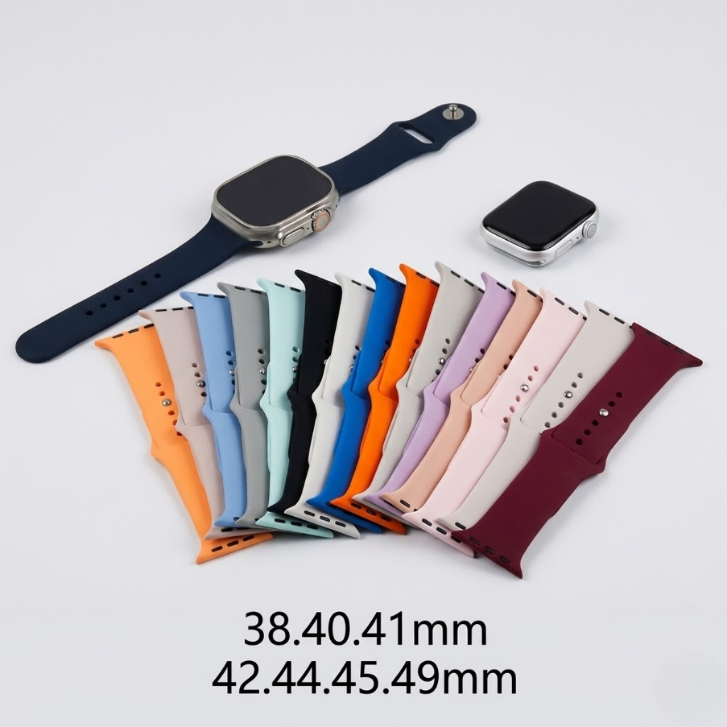 Pulseira Esportiva Premium em Silicone para Apple Watch