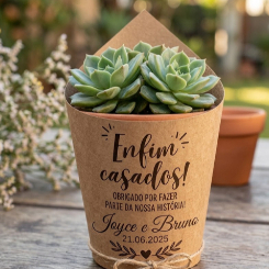 50 Rótulos Para suculentas Personalizados para eventos Casamentos Lembrancinha de Aniversário Bodas Formatura