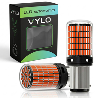 Par Luz De Freio Em Led Vermelho P21/5w Bay15d 1157 Canbus em Oferta na Shopee