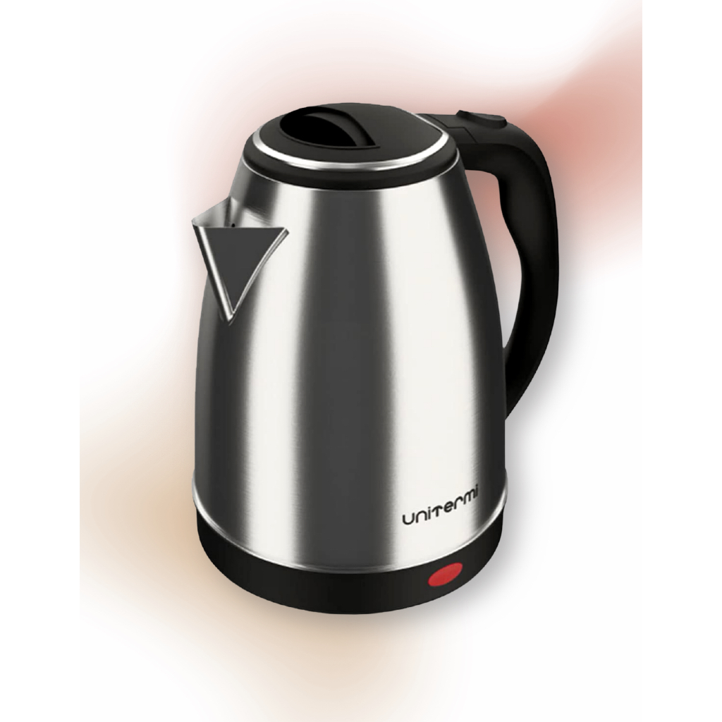 Chaleira Elétrica Inox 1,8L 110V Aquecimento Rápido Desligamento Automático Base Giratória 360