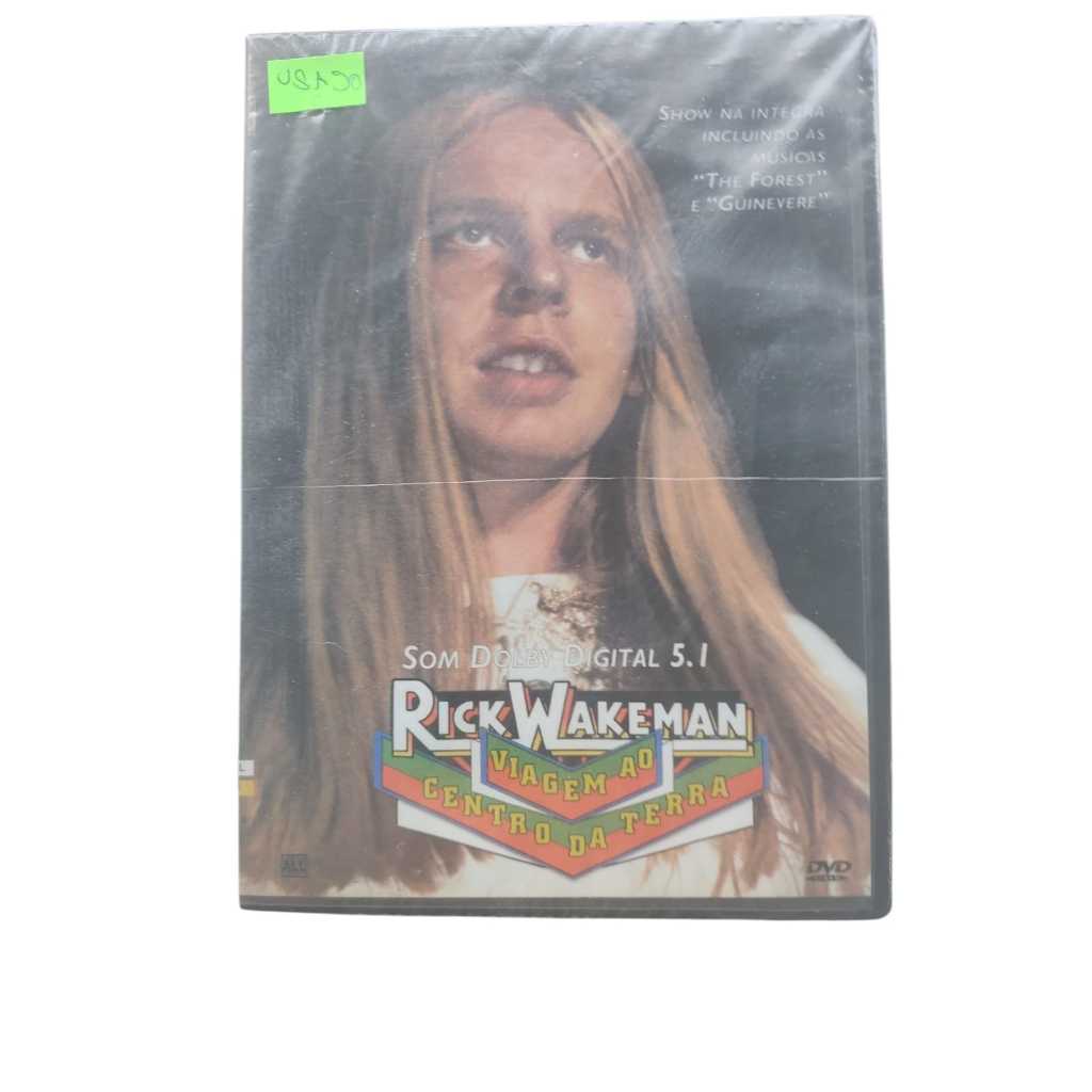 DVD Rick Wakeman Viagem ao Centro da Terra Show na Integra Usado e Conservado