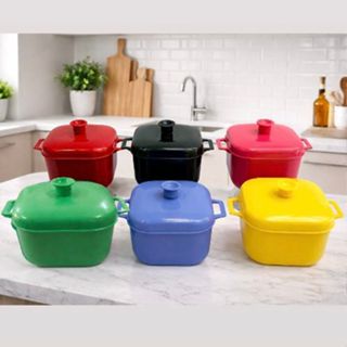 KIT/ AVULSO - Panela de Microondas Caçarola 1,5 Litros/ Potes de plástico/ Potes multiuso. em Oferta na Shopee