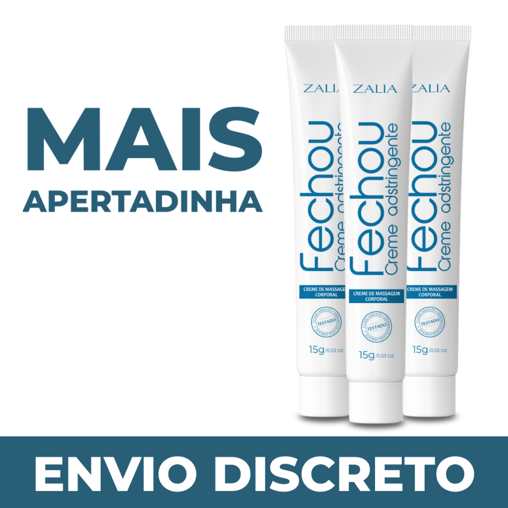 Creme Adstringente Vaginal - Mais Fechadinha/Virgem Novamente/Sensação de Estreitamento - Fechou