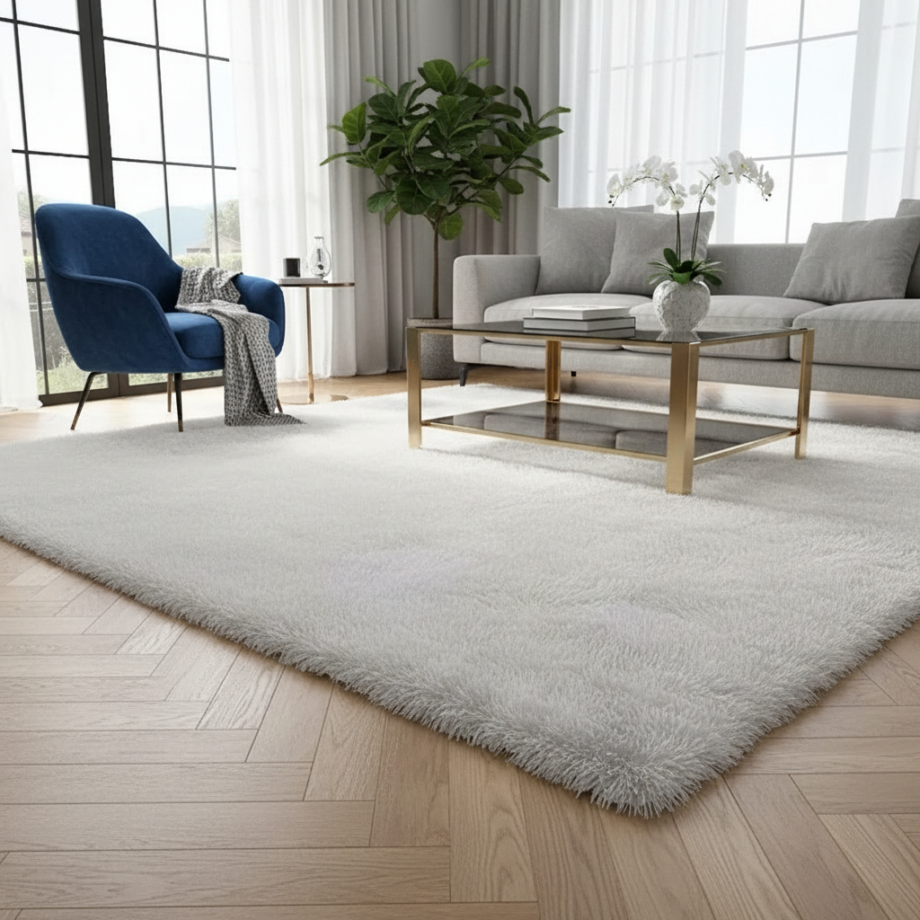 Tapete Sala Peludo 1x1,5 Quarto Felpudo 100x150 Novo PROMOÇÃO