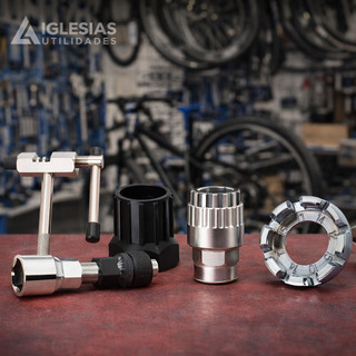 Kit De Chave Corrente Pedivela Movimento Central Para Consertos Reparos Para Bike Extrator