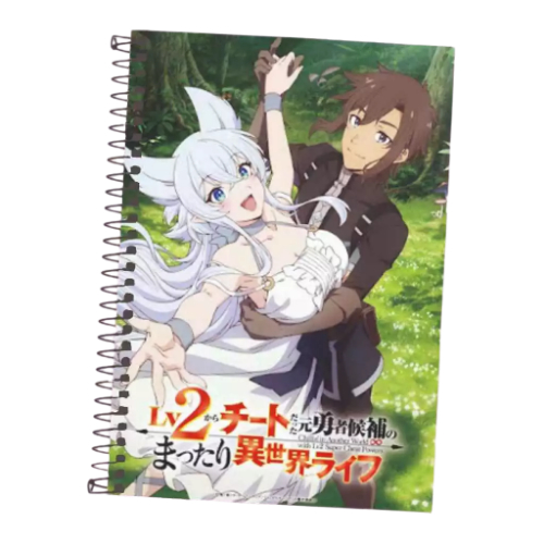 Caderno Escolar Anime Lv2 kara Cheat | Otaku, Geek
