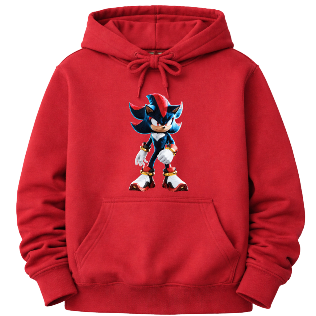 Moletom Infantil Shadow Sonic Flanelado Estampado Quentinho Confortável Inverno Promoção