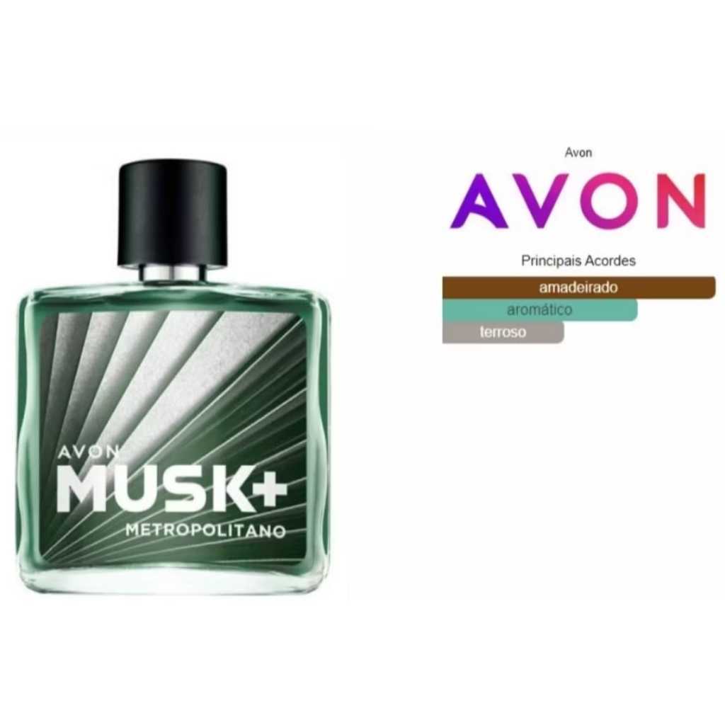 Avon Musk+ Metropolitano Deo Colonia 75ml