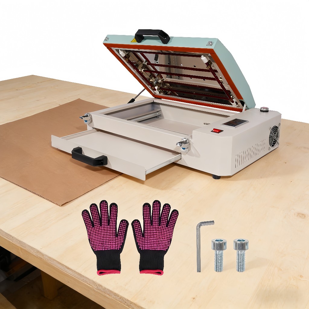 Forno DTF A3 Mecolour Curado De Pó Poliamida Hot Melt Transfer Camisetas 110V/220V