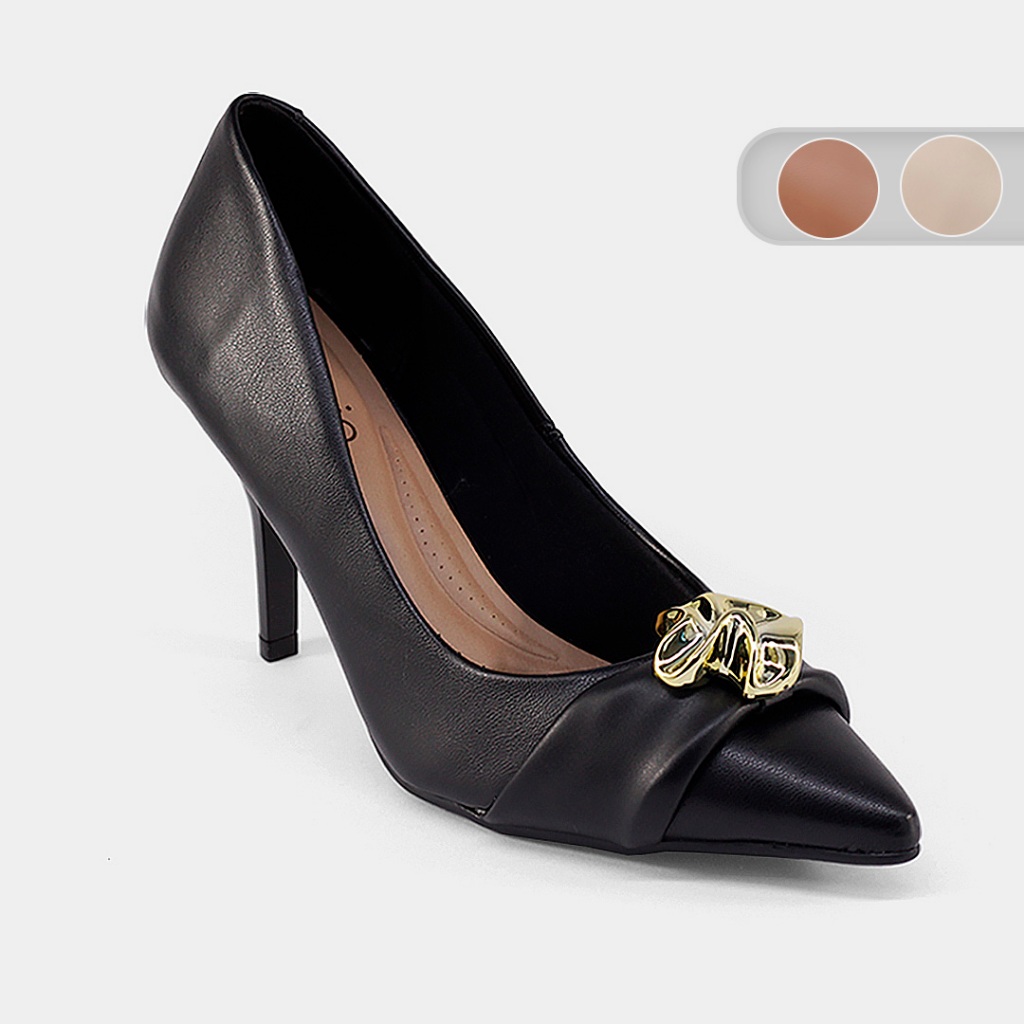 Scarpin Beira Rio Feminino Bico Fino 41221494