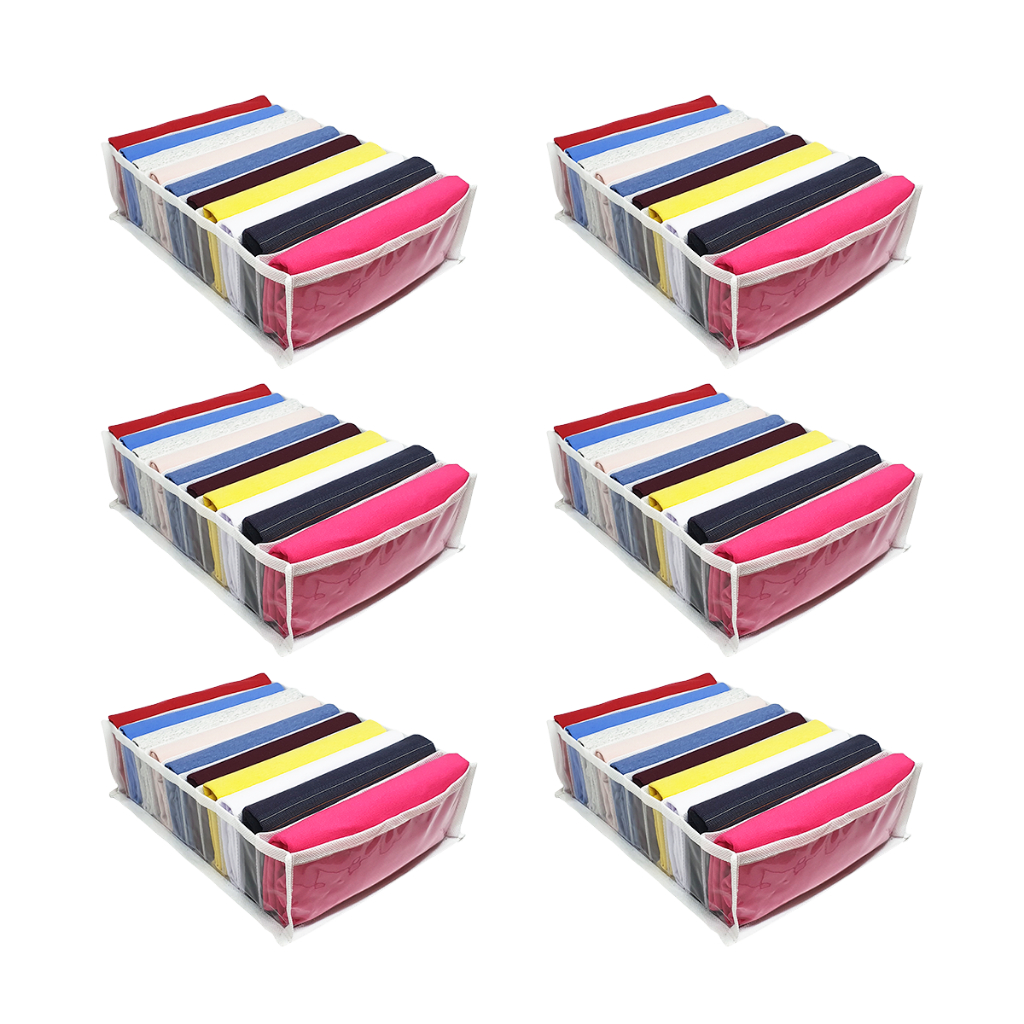 6 Colmeias Organizadoras de Armário e Gaveta para Biquínis e Camisetas em Oferta na Shopee