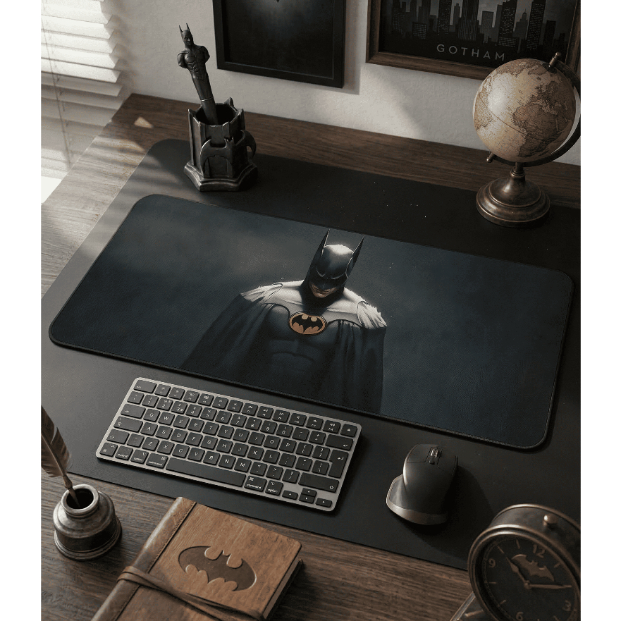 Mouse Pad Escritório Gamer Pc Batmann Herói Antiderrapante Emborrachado bibi Paineis Promoção