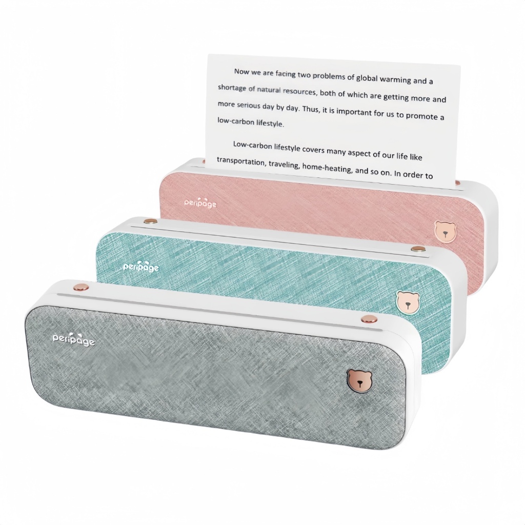 Impressora Função Única Monocromática Peripage Mini A4 Printer 5v