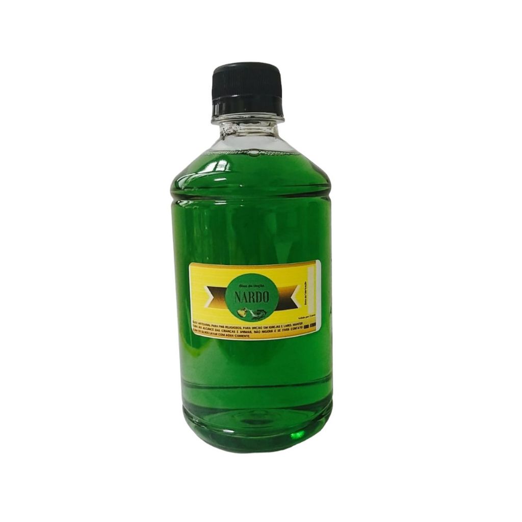 óleo de unção com Essência de Nardo 500 ML