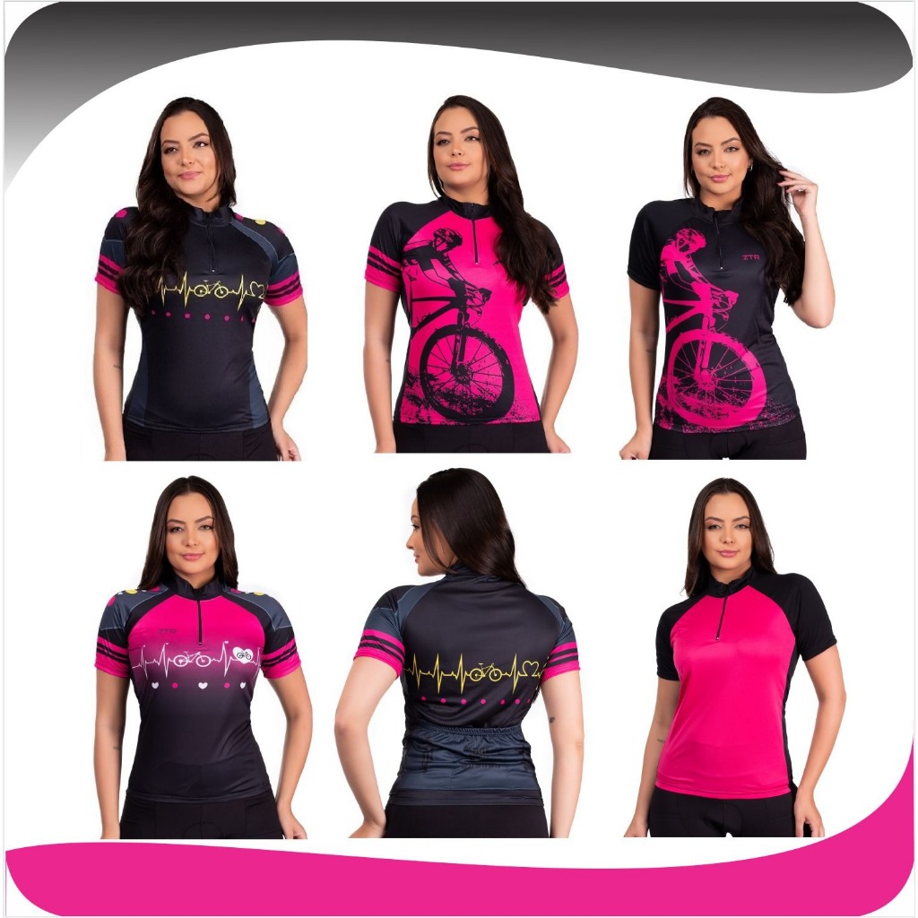 Camisa Feminino Ciclismo Bike feminina