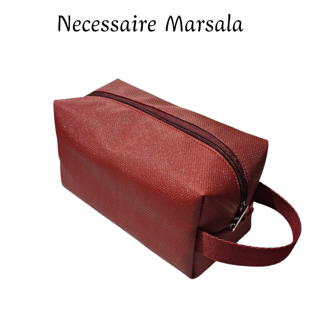 Necessaire Feminina Organizadora Grande Multiuso – Viagem e Maquiagem Ateliê Cristiane