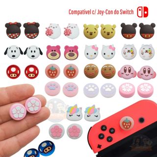 Par de Grip para Analógico  de Joy-Con Nintendo Switch -  Designer Especial em Oferta na Shopee