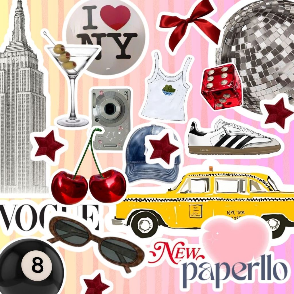 Kit 25 Adesivos NYC Aesthetic À Prova D’água Para Colagem e Personalização em Oferta na Shopee