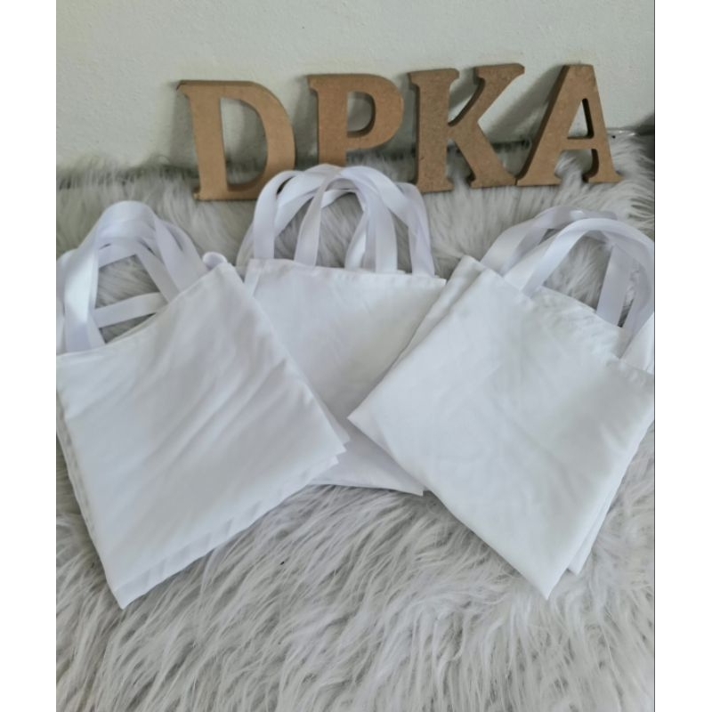 10 kit Ecobag branca para sublimação