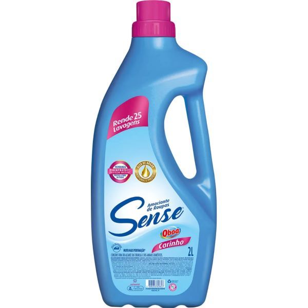 Amaciante Qboa Carinho Azul 5l