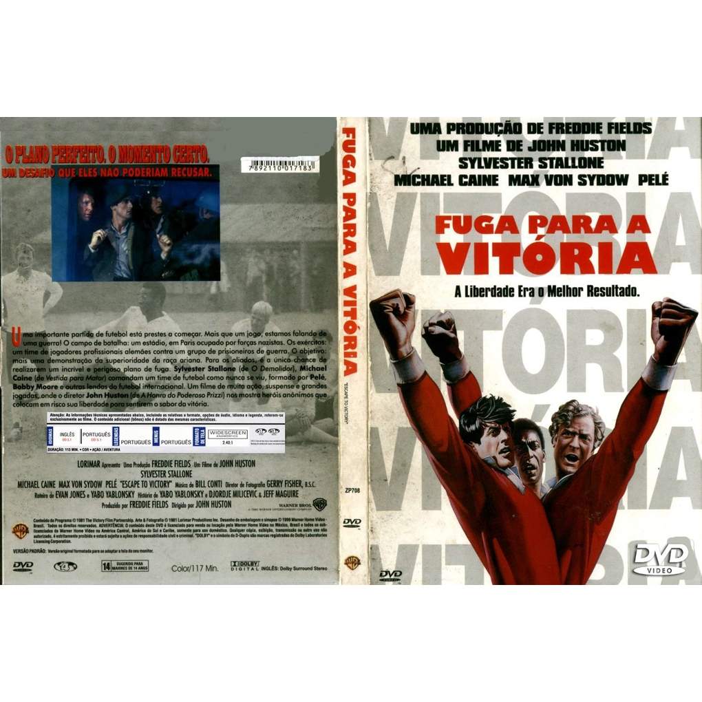 Fuga Para a Vitória  Sylvester Stallone Pelé DUBLADO E LEGENDADO AUTORADO fÃ MADE Sylvester Stallone, Michael Caine, Max
