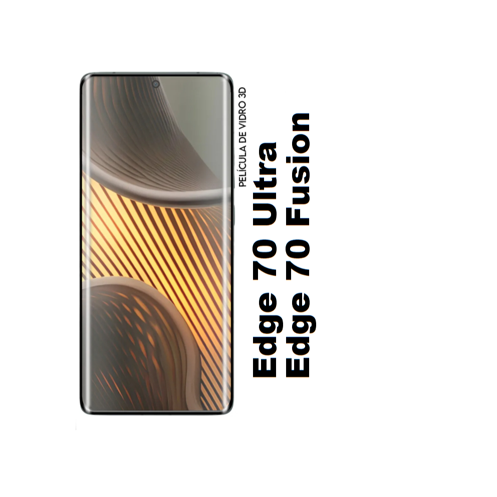 Pelicula 3D Curvada Para Edge 70 Fusion / Edge 70 Ultra  / Protetor de tela