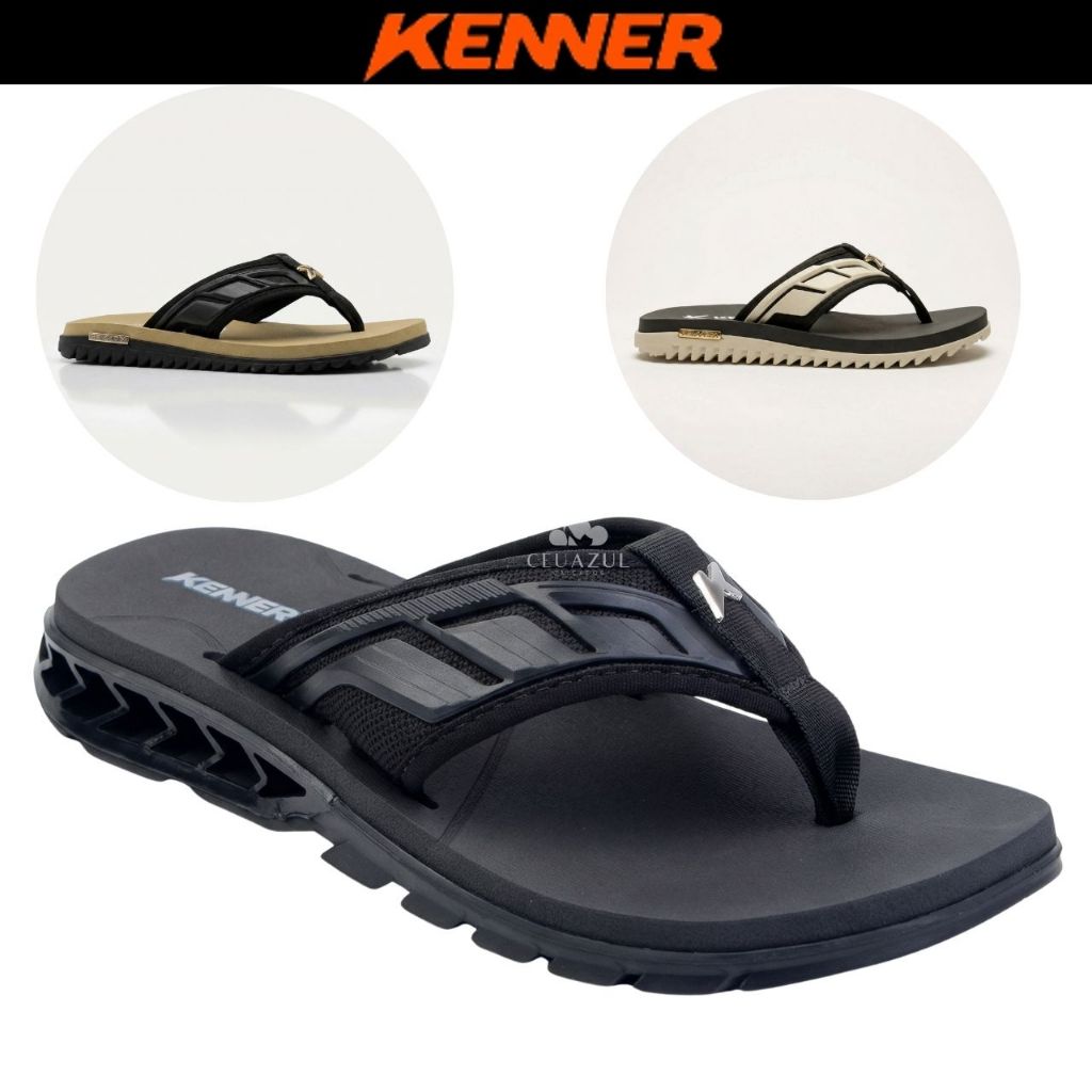 Chinelo Masculino Kenner Kivah Full Force Neoprene Original