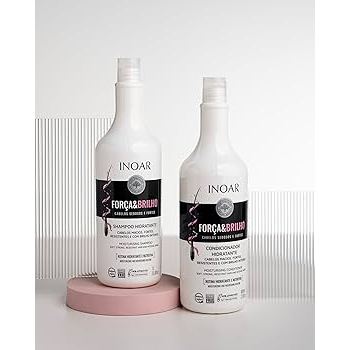 KIT INOAR FORÇA E BRILHO SHAMPOO1L +CONDICIONADOR 800ML