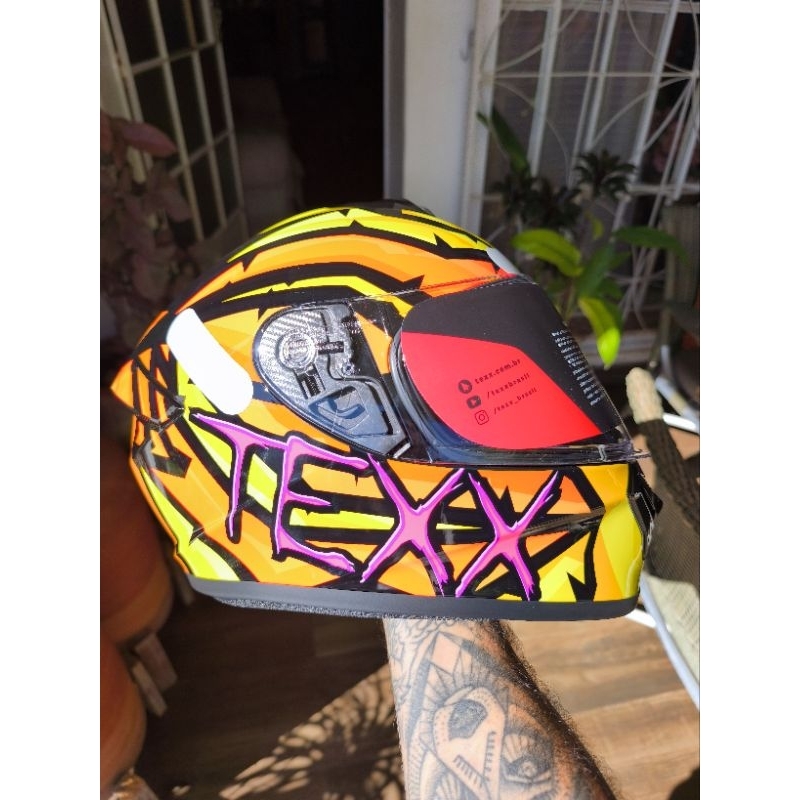 CAPACETE TEXX FECHADO SPIHE MAASAI