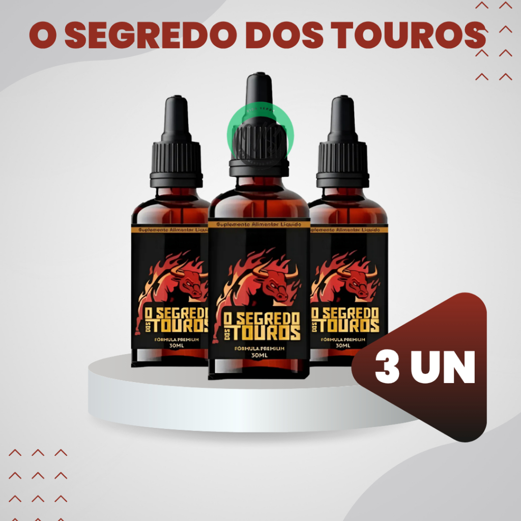 Mega Oferta O Segredo dos Touros Original 30ML