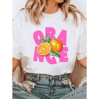 Camiseta T-shirt Estampada Feminina 100% Algodão Manga Curta Gola Redonda Mais Barata