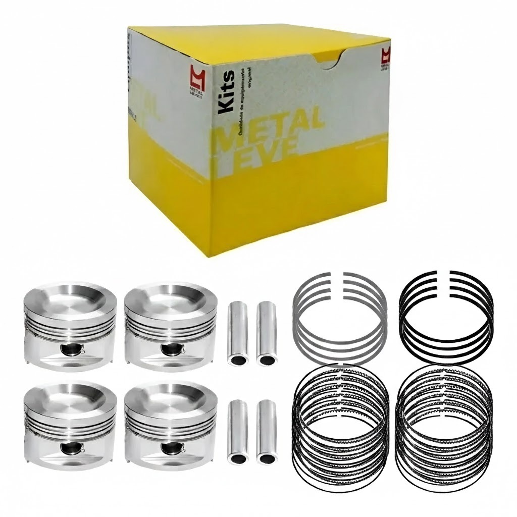 Pistao Com Anel Std Mondeo Escort Zetec 1.8 16v Metal Leve