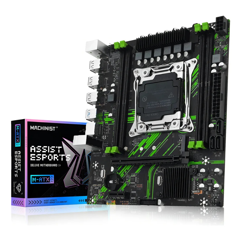 Placa Mãe Intel X99 Machinist Pr9 Ddr4 Lga 2011-3 V3 E V4