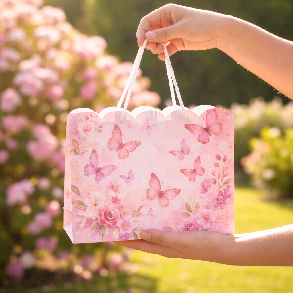 10 Sacolas Jardim das Borboletas/Jardim Encantado - Pegue e Monte em Oferta na Shopee