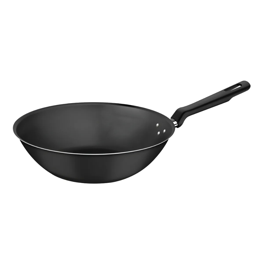 Frigideira Wok Tramontina 28cm Funda 3,6L Antiaderente Não Gruda Para Yakisoba E Salteados