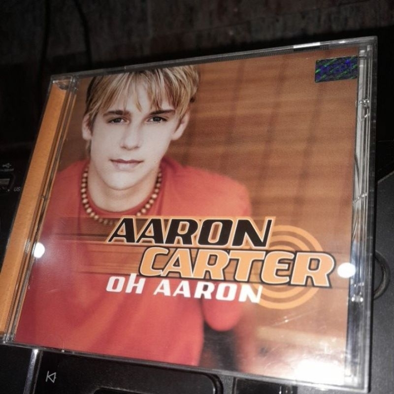 CD ORIGINAL- AARON CARTER - "Oh Aaron" de época NACIONAL/ACRÍLICO/EXCELENTE ESTADO/ Backstreet Boys Nick Carter