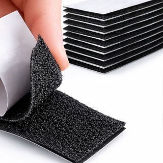 Fita Fecho Adesivo 10 Tiras x 10cm Preto Macho E Fêmea em Oferta na Shopee