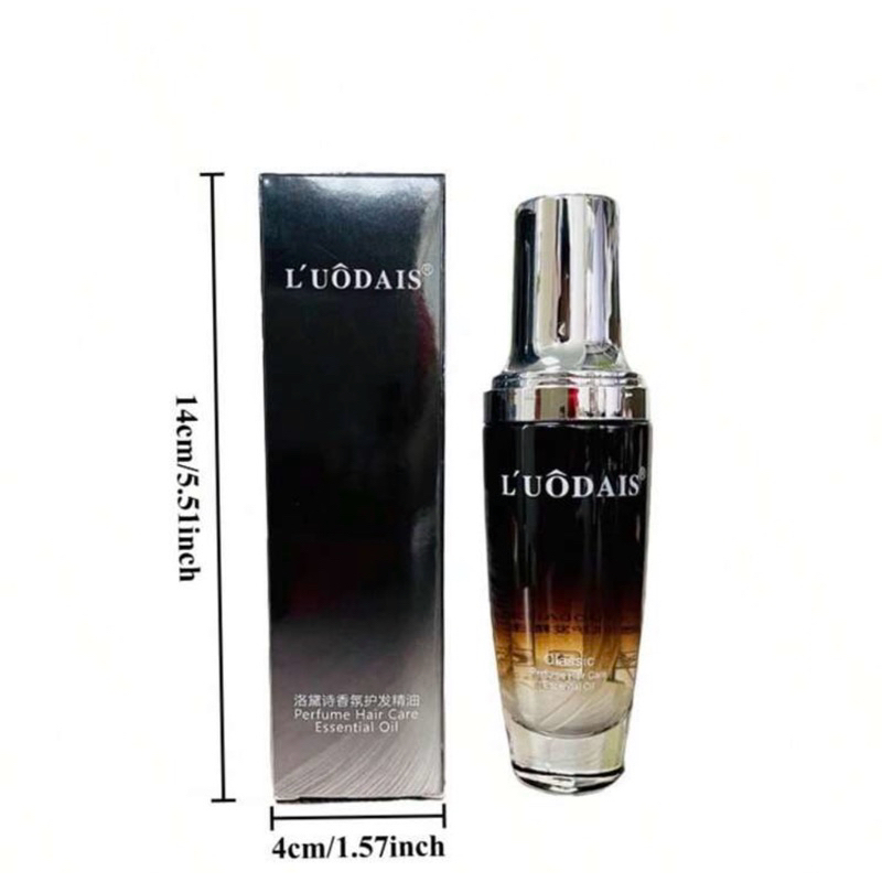 Óleo para Cabelo 2 em 1, Fragrância de Longa Duração, Reparação de Cabelos Secos e Danificados, Condicionador Leave-In